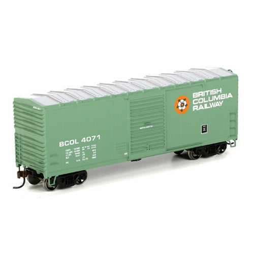 Athearn 73429 HO British Columbia Railway 40' Modern Boxcar #4071