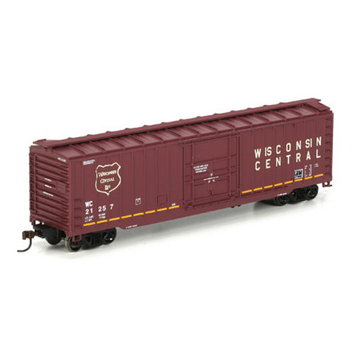 Athearn 81433 HO RTR Wisconsin Central 50' OB Plug Door Box Car #21257