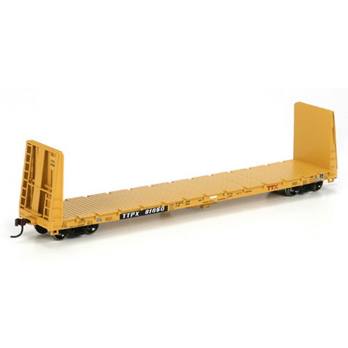 Athearn 88136 HO Scale TTPX 60' Bulkhead Flatcar #81650