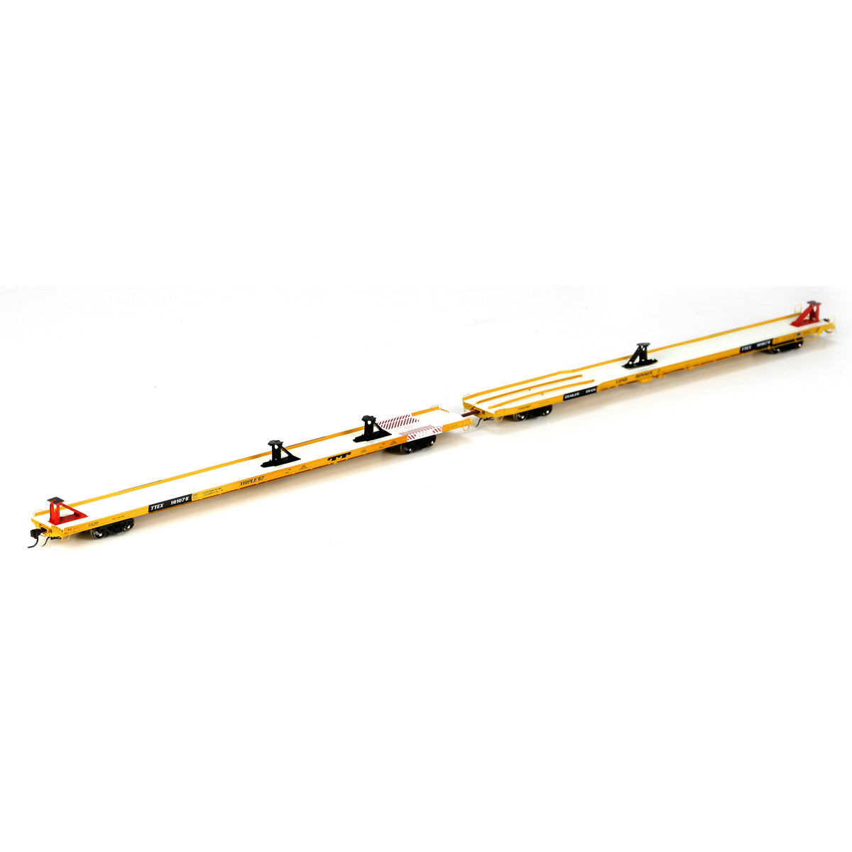 Athearn G29541 HO Scale TTX F89F 89' Flat Car Set of 2