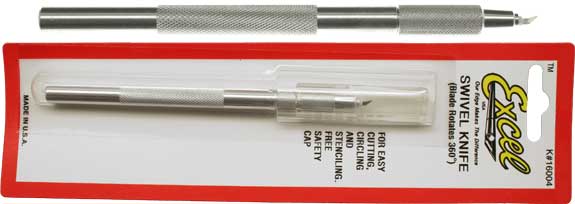 Excel 16004 K4 Swivel Craft Knife with #64 Rotating Blade