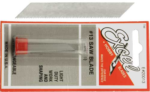 Excel 20013 #13 Fine Saw Replacement Blade (Pack of 5)