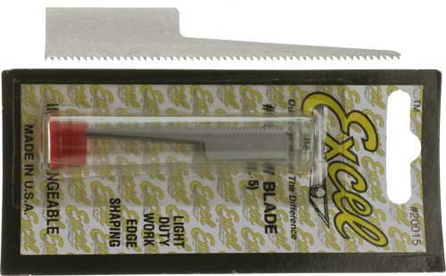 Excel 20015 #15 Narrow Saw Replacement Blade (Pack of 5)