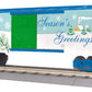 MTH 30-74657 O Gauge Seasons Greetings Box Car NIB