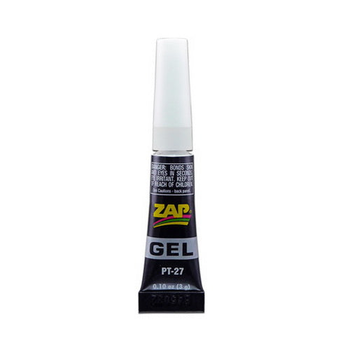 Pacer Glue PT27 Zap-GEL Quick Set Non-Sag Super Glue - .10 oz. Tube
