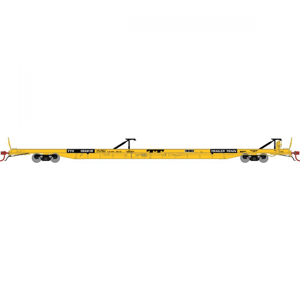 Athearn G29560 TT/Yellow #151264 HO F89F Flat