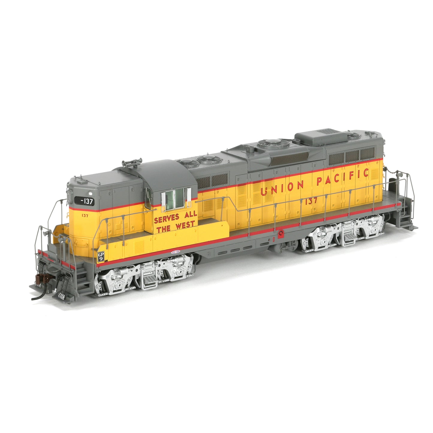 Athearn G62423 HO Union Pacific GP9 Diesel Locomotive #137