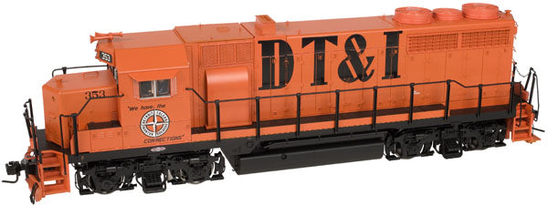 Atlas 1196-1 O Detroit, Toledo & Ironton GP35 Unpowered Diesel Locomotive #351