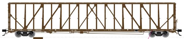 Atlas 20000935 HO Scale BNSF 73' Center Beam Flat Car #562000