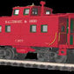 MTH 2091353 O Gauge B&O Steel Side Caboose #1977