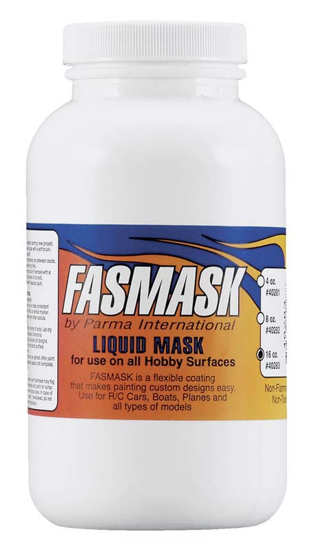 Parma 40283 Fasmask Liquid Paint Mask - 16 oz. Bottle