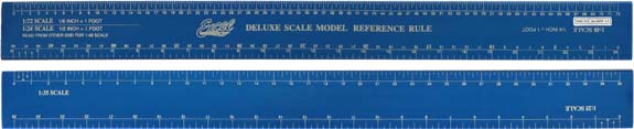 Excel 55779 Modeling Deluxe 12-Inch Scale Ruler