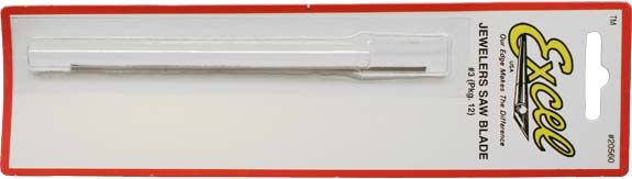 Excel 20560 36 Teeth/Inch #3 Jewelers Saw Replacement Blade