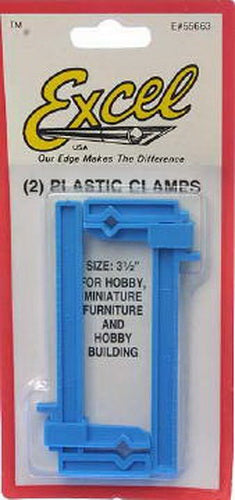 Excel 55663 Small Adjustable Plastic Clamp (Pack of 2)