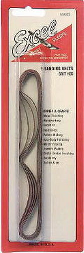 Excel 55685 #80 Sanding Sticks Replacement Belts (Pack of 5)