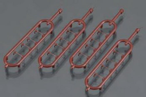 Kadee 2251 HO Red Boxcar Side Grab Irons (Pack of 16)