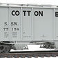 Kadee 8035 HO Cotton Belt SSW PS-2 Two-Bay Covered Hopper #77158