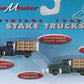 Life Like 433-1618 HO Scale Vintage 1950's Scene Master Stake Trucks (Set of 2)