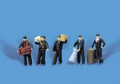 Modelscene 5119 HO / OO Porters Painted Figures