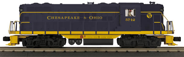 MTH 30-20006-1 O Gauge Chesapeake & Ohio GP-7 Diesel Engine #5742 with PS2