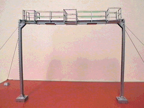 NJ International 4006 HO Scale Signal Bridge I Beam Kit