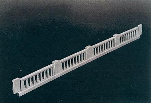 Rix Products 628-0104 HO Scale 50' Early Highway Railings (Pack of 4)