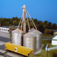Rix Products 628-0407 HO 4 Silo 90' Grain Elevator Building Kit