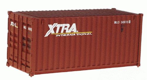 Walthers 933-2003 HO Scale Plastic 20' Container - Xtra