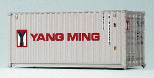 Walthers 933-2012 HO Scale Plastic 20' Container - Yang Ming