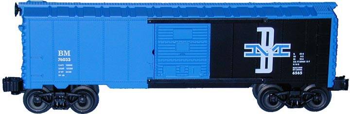 Lionel 6-29254 O Gauge Boston & Maine Boxcar #76033