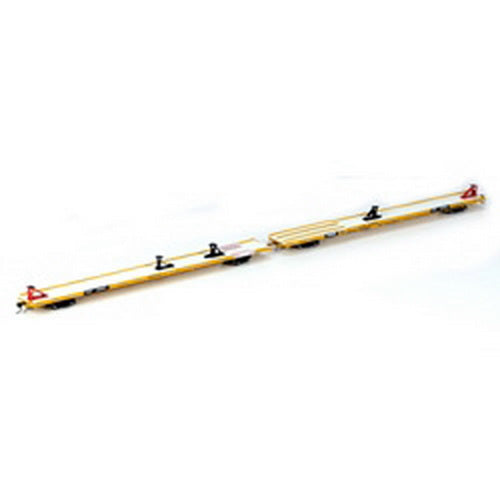 Athearn G29550 HO Scale TTX F89F 89' Flatcar #161100 (Pack of 2)