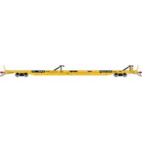 Athearn G29563 HO Scale TT/Yellow F89F Flatcar #154893