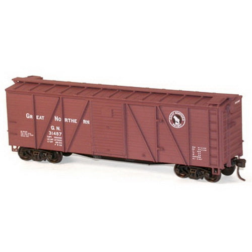 Accurail 71071 HO Scale GN 40' Single Sheath Wood Box #31487 Kit