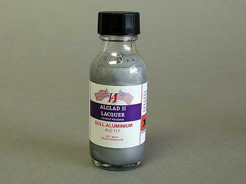 Alclad II 117 Dull Aluminum Lacquer 1oz