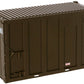Atlas 20000378 HO Scale Brown MSW 20' High-Cube Containers REGX #1 (Pack of 4)