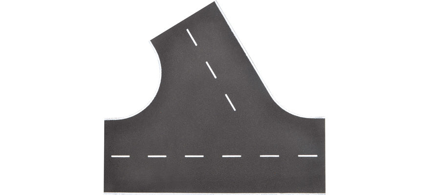 Vollmer 48264 HO 60 Degree Intersection Weathered Asphalt Street Plate