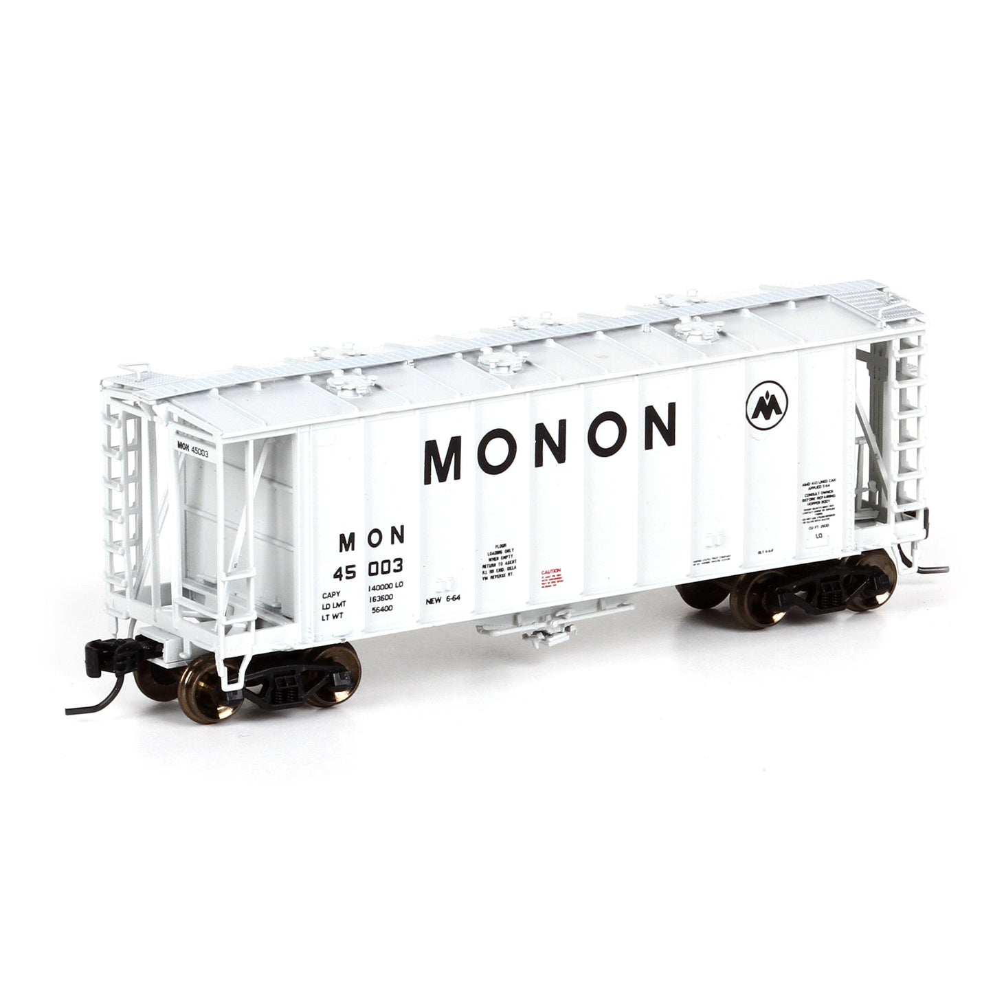Athearn 23067 N Monon GATC 2600 Airslide Hopper #45003