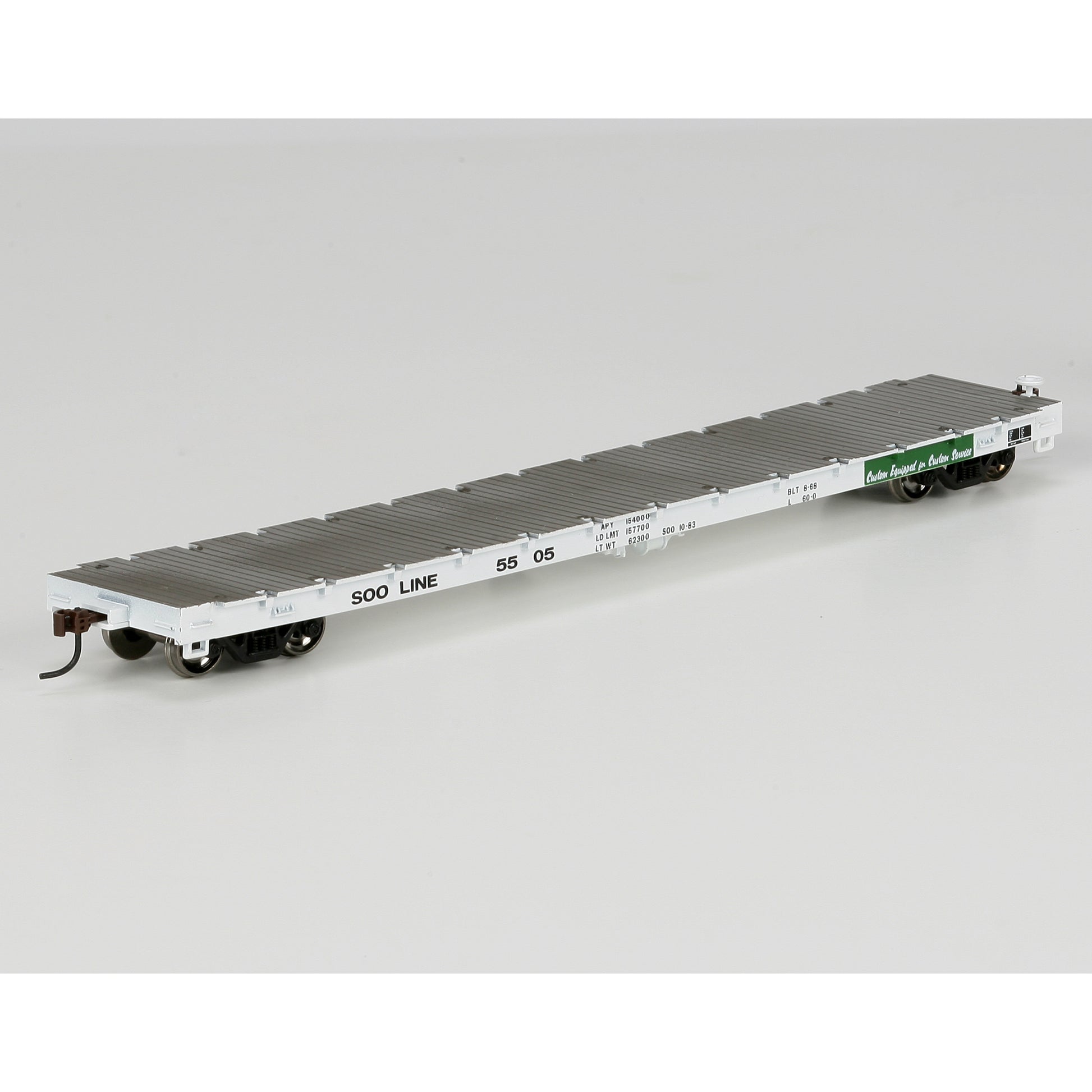 Athearn 97822 HO SOO Line 60'' Flatcar #5505