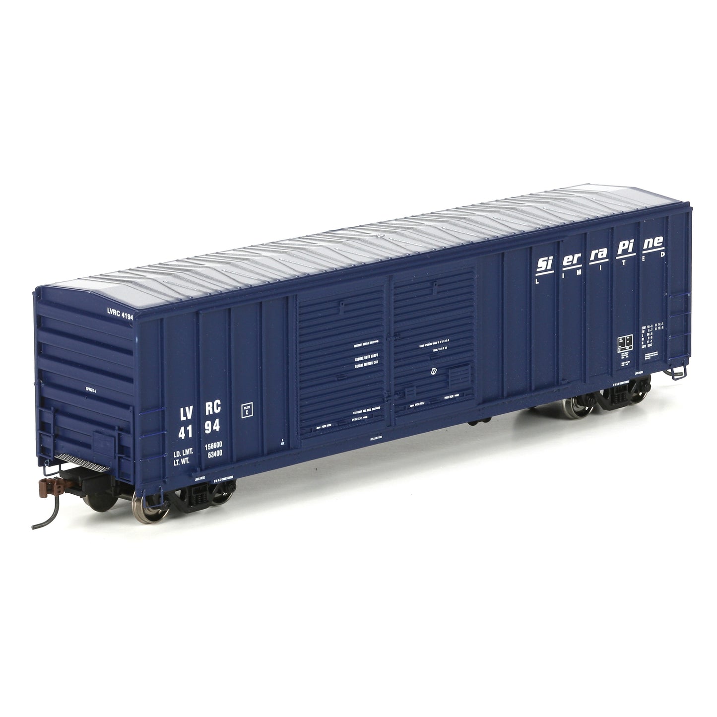 Athearn 98407 HO Lamoille Valley 50' FMC Offset Double Door Boxcar #4194