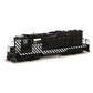 Athearn G62631 HO SF Zebra Stripe GP7 Diesel Locomotive with DCC & Sound #2855