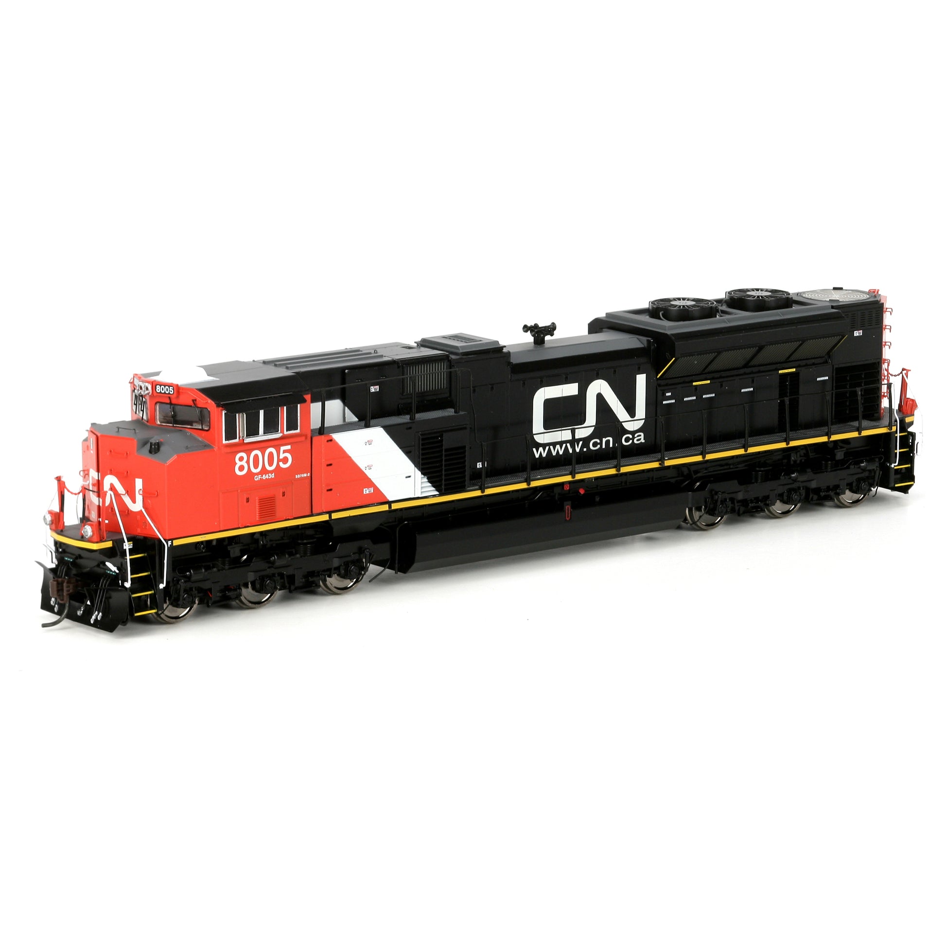 Athearn G68525 HO Scale Canadian National SD70M-2 Diesel Locomotive #8005