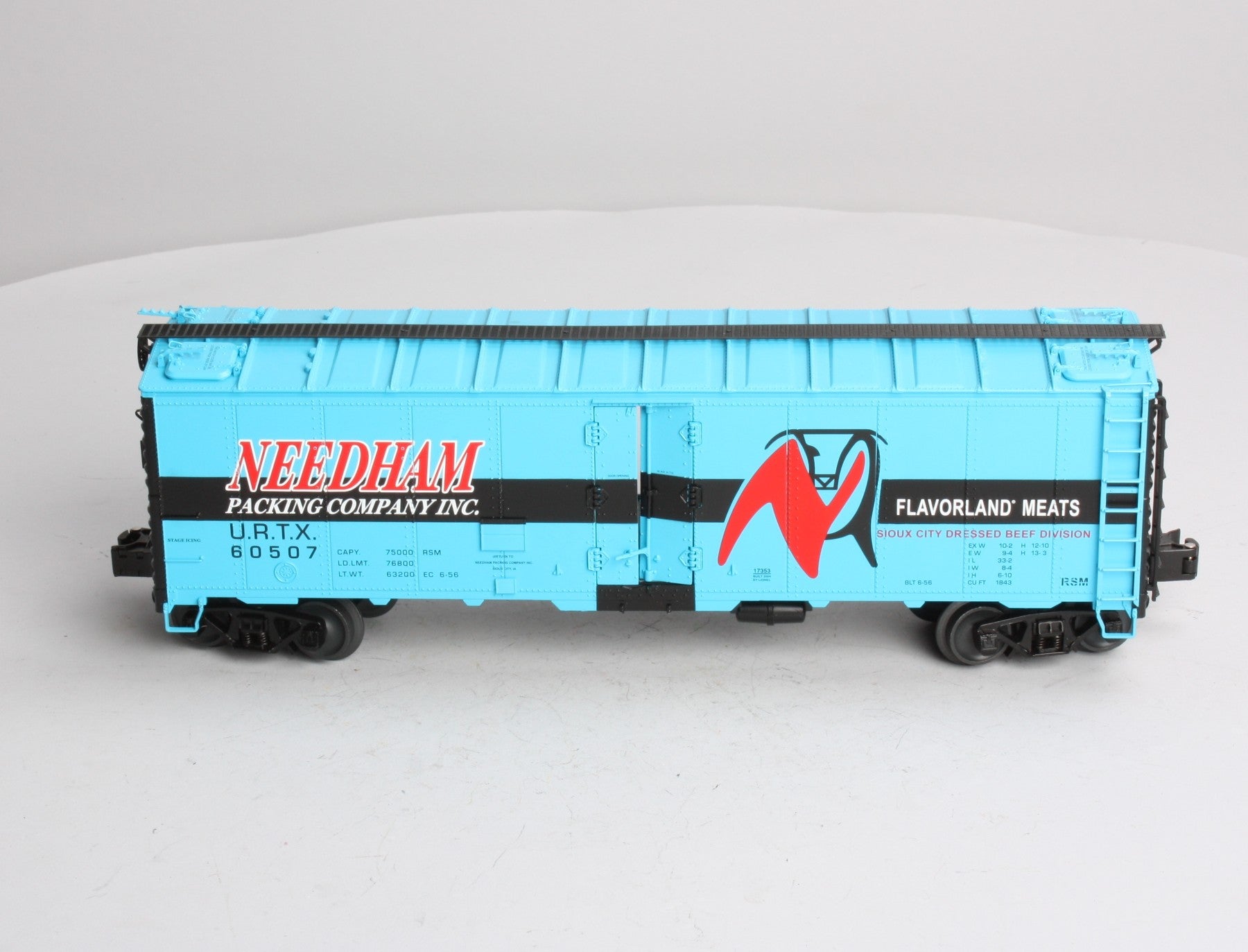 Lionel 6-17353 O Gauge Needham Packing Reefer #60507