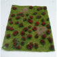 JTT Scenery Products 95604 Flowering Meadow Red 5x7" Sheet