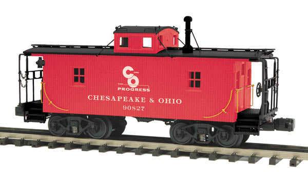MTH 20-91361 O N-6b Cab w/Operating Signal Man, C&O MT/Box