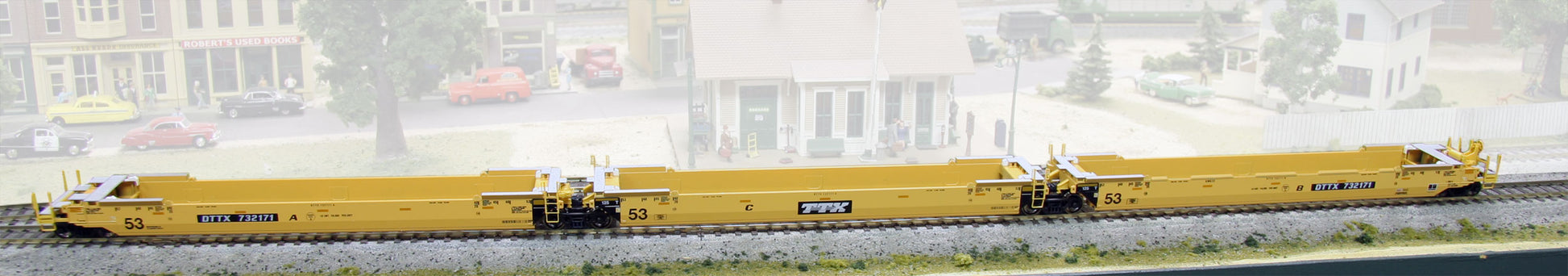 Kato 30-9032 HO DTTX Gunderson Maxi-IV Double Stack Car 3 Car Set #732171