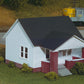 Rix Products 628-0203 HO Scale Maxwell Ave House w/Side Porch Building Kit