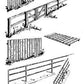 Central Valley Models 1601 HO Fences & Railing Plastic Kit