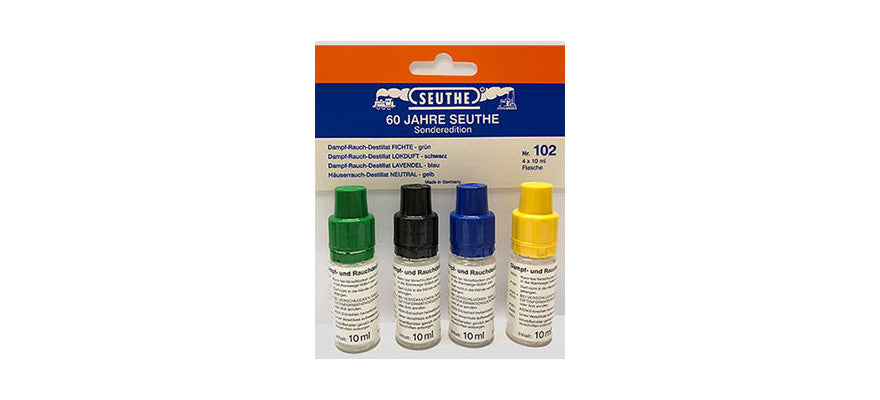 Seuthe 102 60 Years of Sleuthe Smoke Fluid Variety (Set of 4)
