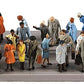 Preiser 1014008 HO Standing & Walking Passengers Figures (Set of 36)