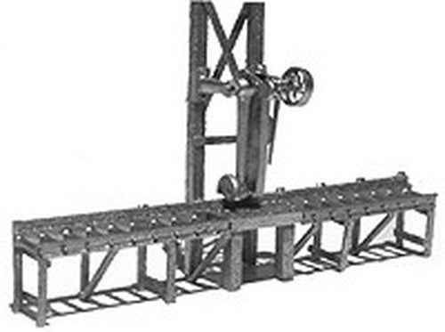 Scale Structures 9110 HO Scale 18" Trim Cut-Off Saw W/Belt Drive Kit
